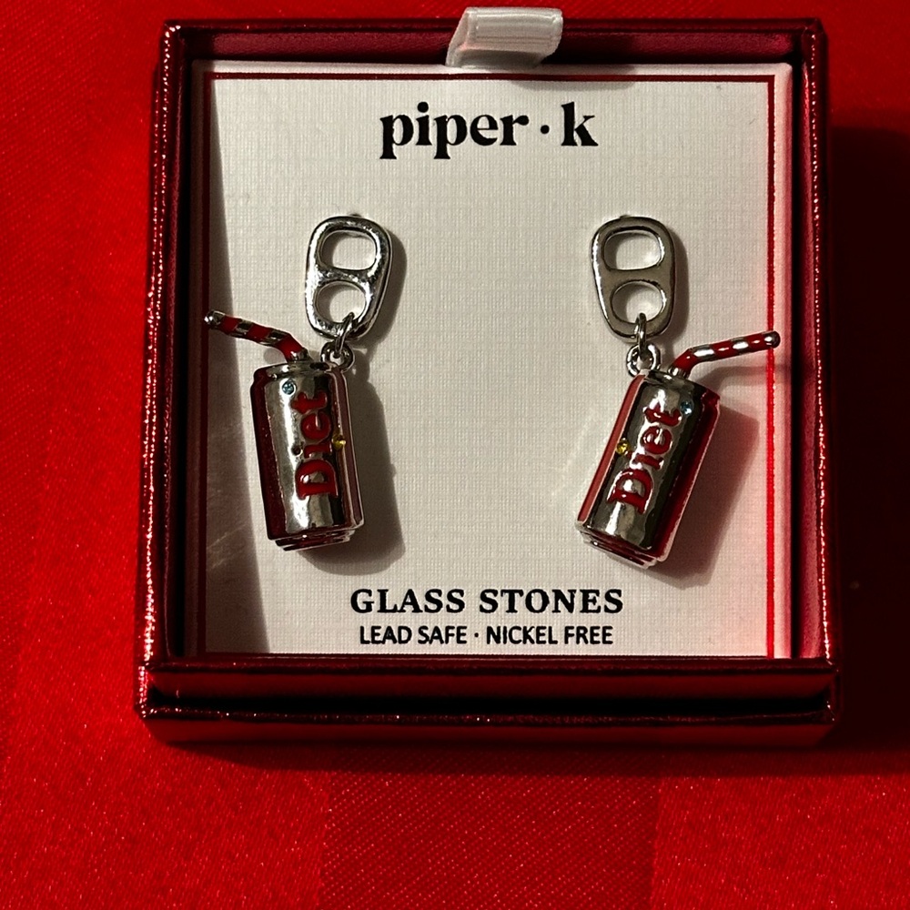 Piper K Diet Coke Can Earrings - Picture 2 of 3